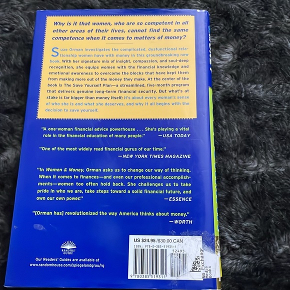 Suze Orman WOMEN & MONEY book - Picture 2 of 5